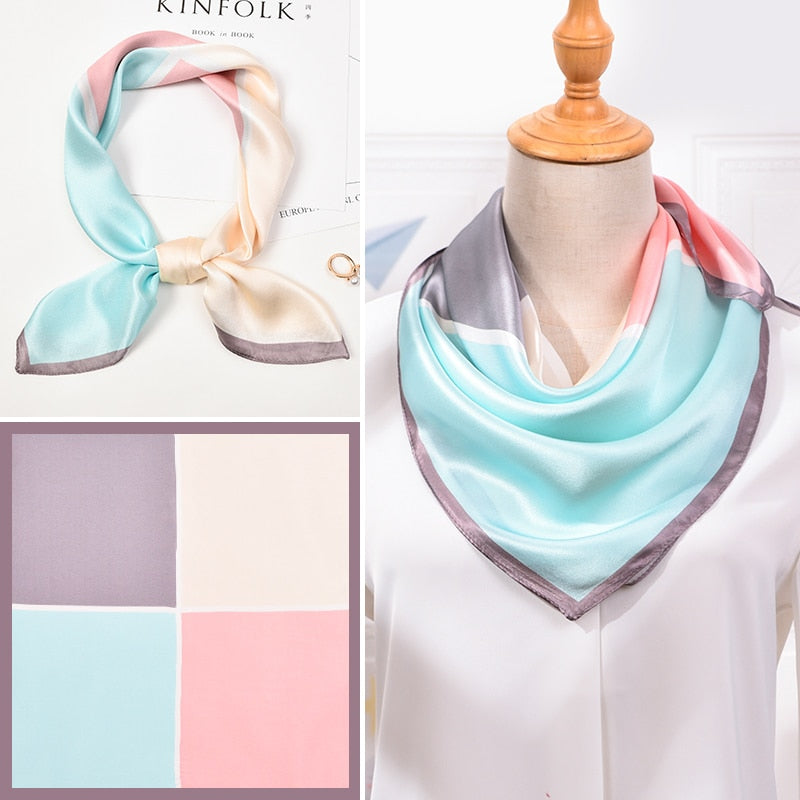 natural silk scarf