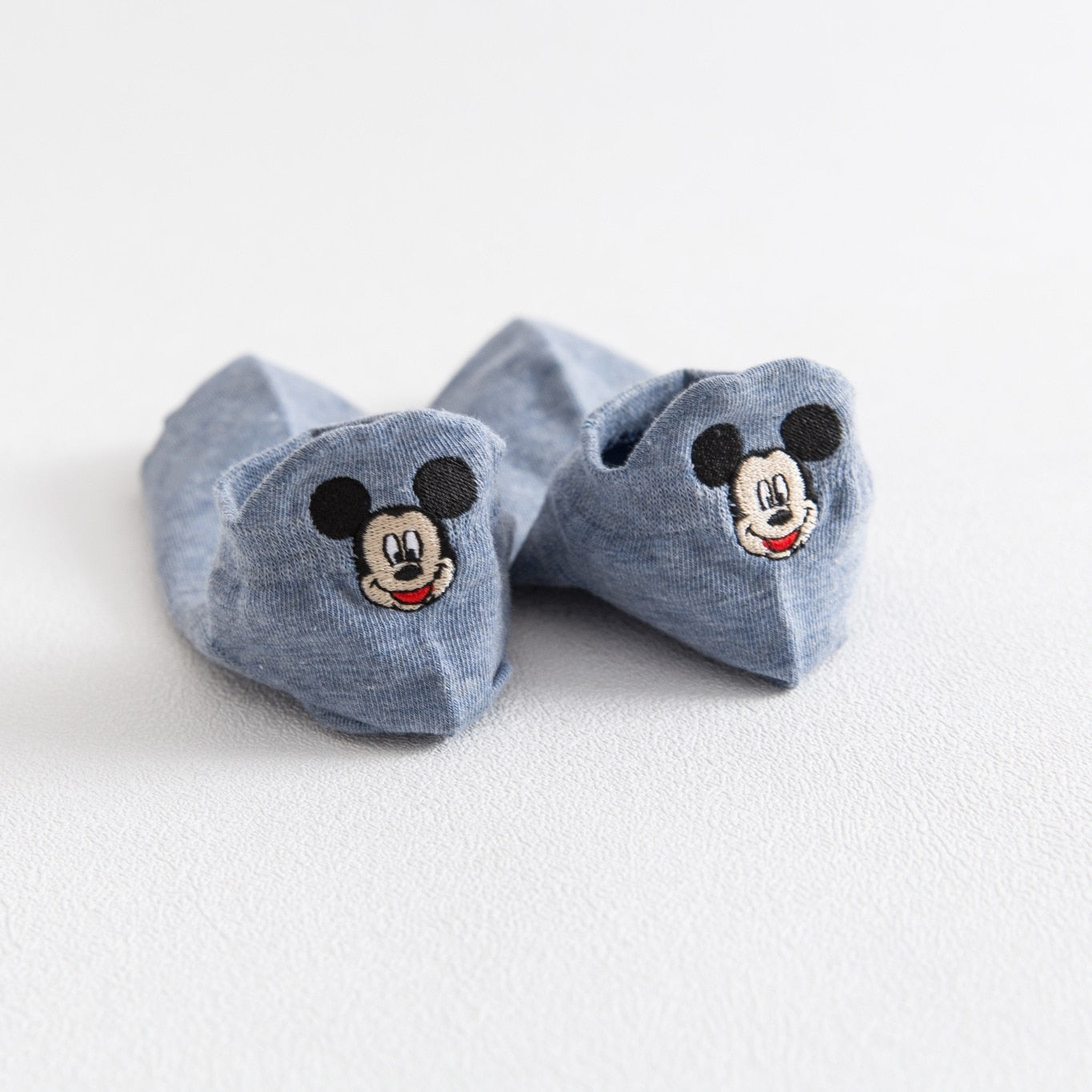 Disney embroidered women's crew socks